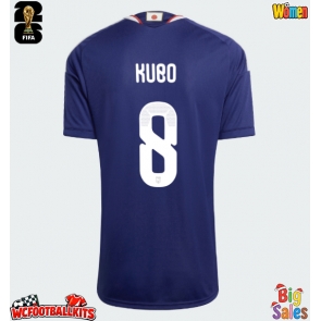 Japan Takefusa Kubo #8 Replica Home Stadium Shirt for Women World Cup 2026 Short Sleeve